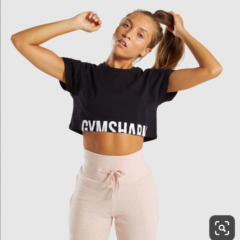 Gymshark Fraction Crop Top